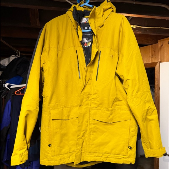 Liquid Other - Liquid Men's Yellow winter Jacket sz L